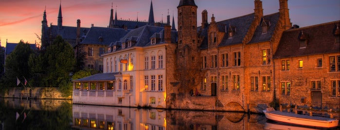 Rozenhoedkaai is one of Bruges, Belgium.