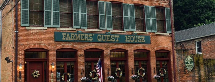 Farmer's Guest House is one of Dubuque, IA-Galena, IL.