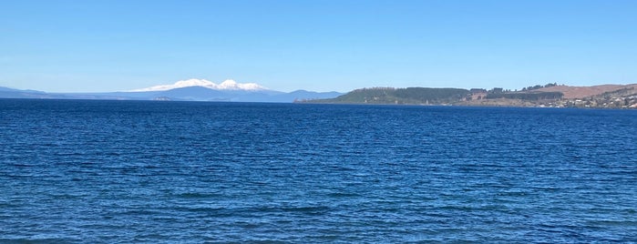 Lake Taupo is one of A week on New Zealand's North Island.