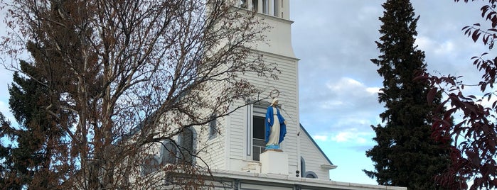 Immaculate Conception Church is one of Life Below Zero.