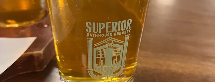 Superior Bathhouse Brewery is one of Where in the World (To Drink).