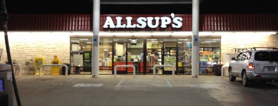Allsup's Convenience Store is one of Tempat yang Disukai David.