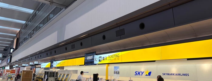 SKYMARK Check-in Counter is one of 空港のスポット.