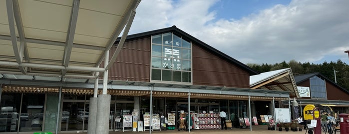 Michi no Eki Kasama is one of EV friendly venues in Japan.