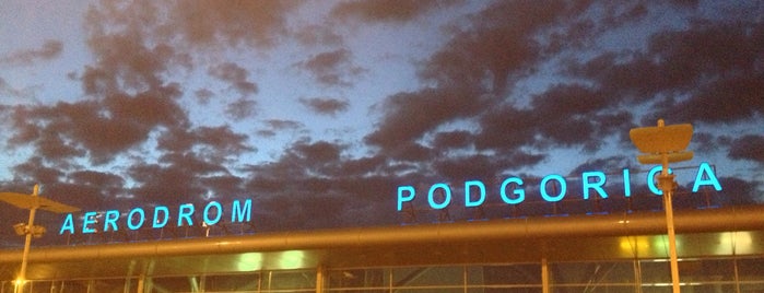 Podgorica Airport (TGD) is one of Where I took off or landed.