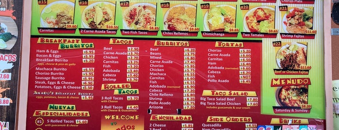 Amado's Mexican Food is one of Phoenix.