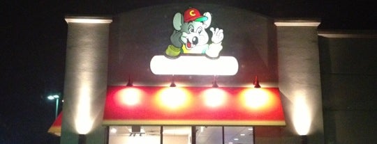 Chuck E. Cheese is one of Food :).
