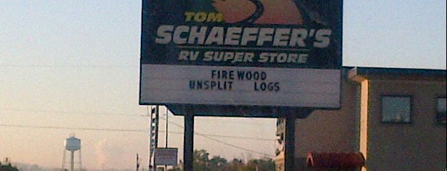 Tom Schaeffer's RV Super Center is one of lilian’s Liked Places.