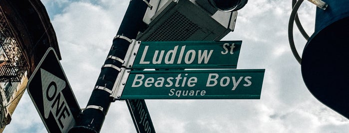 Beastie Boys Square is one of Free time in NYC.