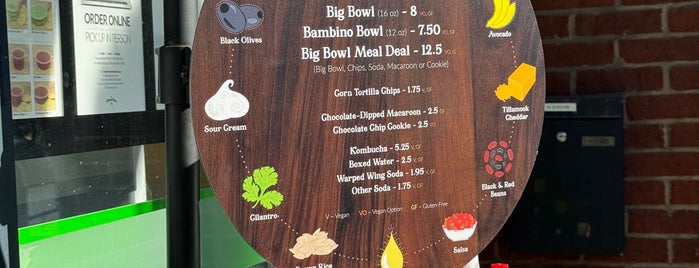 The Whole Bowl is one of Cincinnati Restaurants w/ Vegan Options.