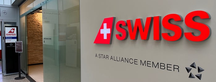 SWISS Business Lounge is one of Airport.