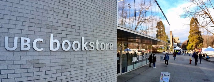 UBC Bookstore is one of UBC.