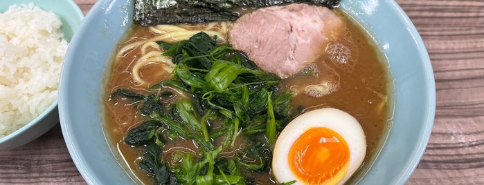武蔵家 is one of 新宿圏外のラーメンつけ麺.