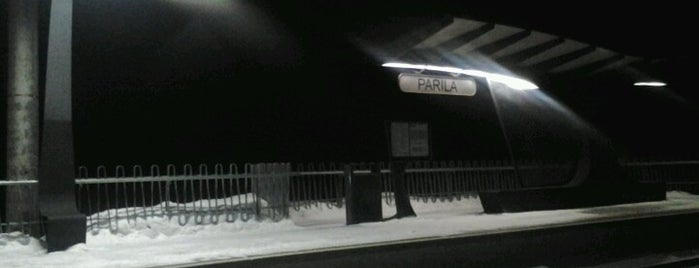 Parila Raudteejaam is one of Raudteejaamad/Rongipeatused.
