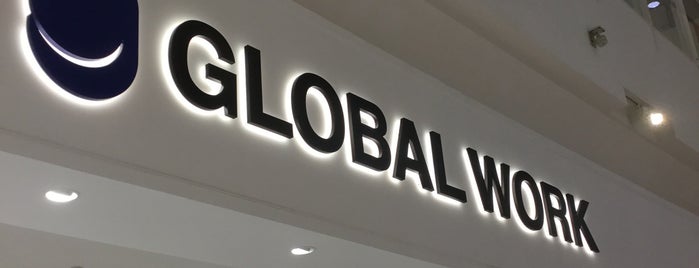 GLOBAL WORK イオンモール草津店 is one of 衣料品・宝飾品店 Ver.23.