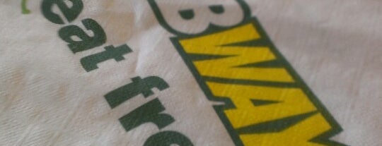 Subway is one of places i go.