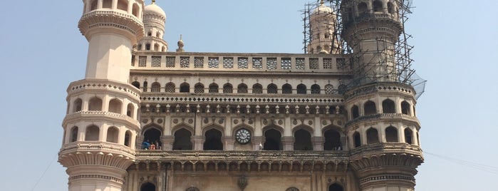 Charminar is one of hyderabad.