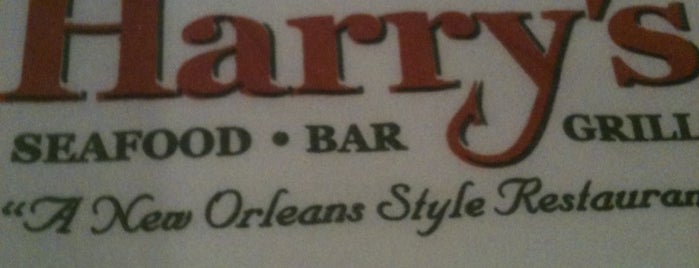 Harry's Seafood Bar and Grille is one of My Favorite Places.