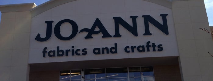 JOANN Fabrics and Crafts is one of Usual spots.