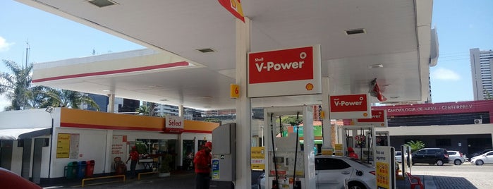 Posto São Pedro (Shell) is one of ATM - Onde encontrar caixas eletrônicos.