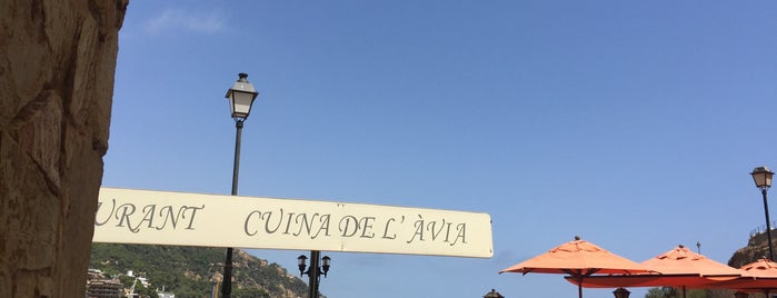 La Cuina De L'avia is one of TOSSA DE MAR.