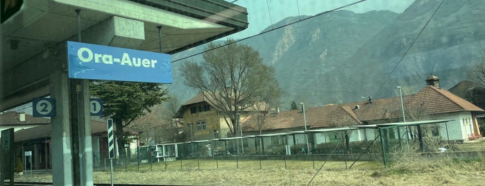 Bahnhof Auer is one of Train stations South Tyrol.