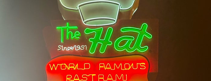 The Hat is one of Food and Traveling.