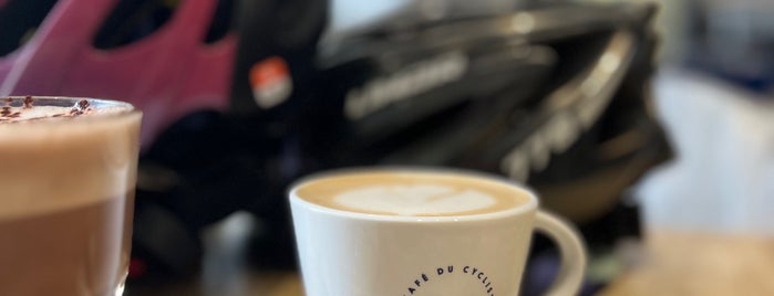 Café du Cycliste is one of Bike Places.