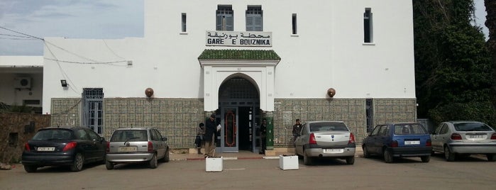 Gare Bouznika is one of Morocco ONCF.