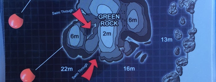 Green Rock is one of Koh Tao Dive Sites.