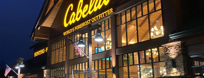 Cabela's is one of favorites.