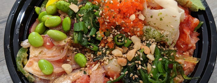 Poke Origin is one of SF Healthyish Eats.