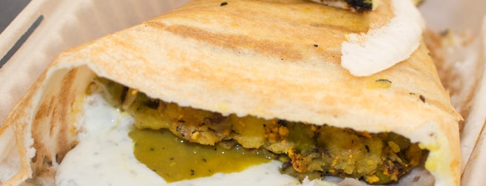 The Dosa Brothers is one of Lunch Near Jackson Square.