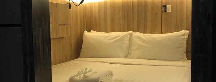 Cube Boutique Capsule Hotel is one of Risaさんのお気に入りスポット.