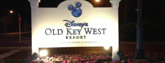 Disney's Old Key West Resort is one of Disney World/Islands of Adventure.