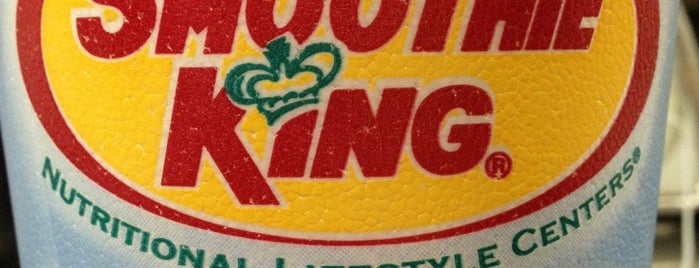 Smoothie King is one of Ryan's Favorite Chattanooga Restaurants.