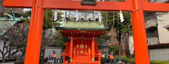 Suehiro Inari Shrine is one of 神社_東京都.