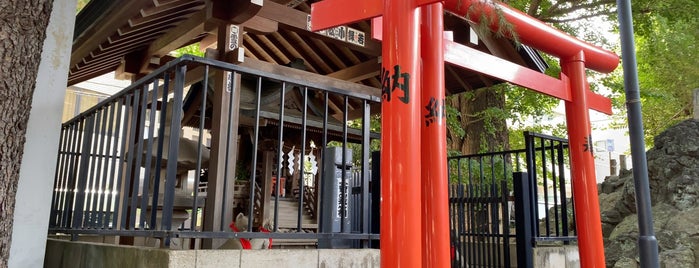 甲賀稲荷神社 is one of 東京23区(東部除く)の行ってみたい神社.