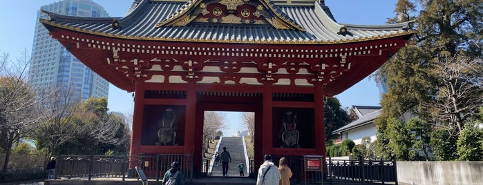 Former Taitokuin Mausoleum Somon is one of 東京都 新橋・汐留周辺.