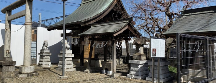 白山神社 is one of 東京23区以外(除町田八王子).