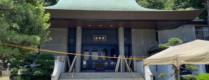 摩耶寺 is one of 荏原七福神.