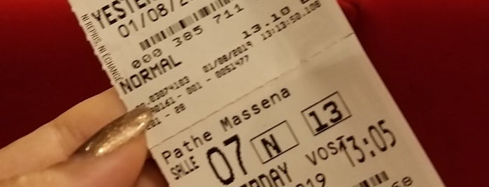 Pathé Masséna is one of Cagnes-sur-Mer / Nice / Monaco (2012 & 2014).