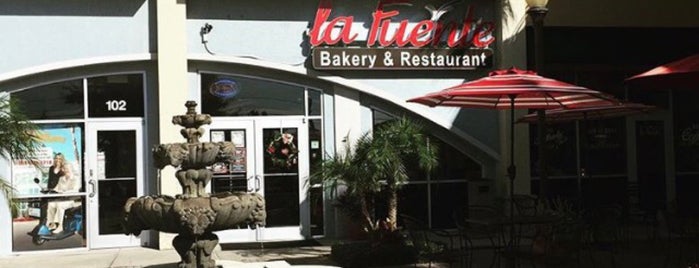 La Fuente Bakery and Restaurant is one of Tempat yang Disukai Marcel.