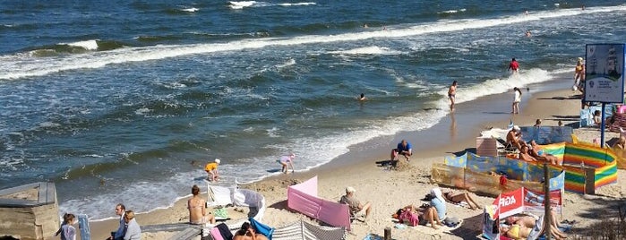 Kołobrzeg - plaża zachodnia is one of The Baltic Sea Coast.