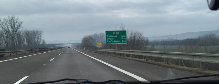 D1 | exit 138 Dubnica nad Váhom is one of Diaľnica D1.