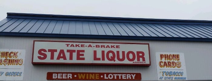 Take A Break State Liquor is one of My Favorites.