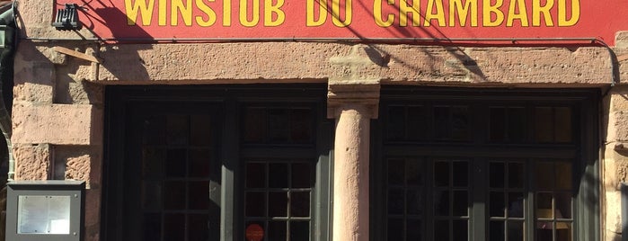 Winstub Chambard is one of Restaurants Anywhere.
