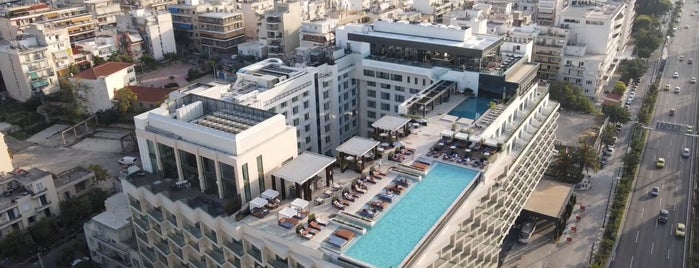 Panorama Rooftop Pool is one of View to die for in Athens.