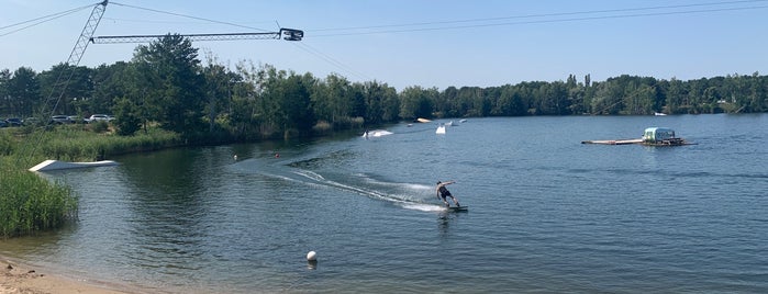 Wasserski-Seilbahn Ruhlsee is one of Berlin Best: Parks & Lakes.