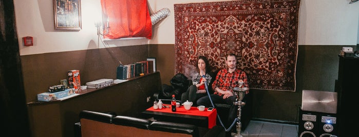 Флэт is one of Places with hookah.